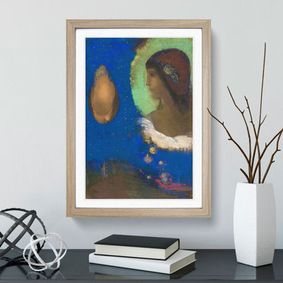 Sita by Odilon Redon - Framed Print