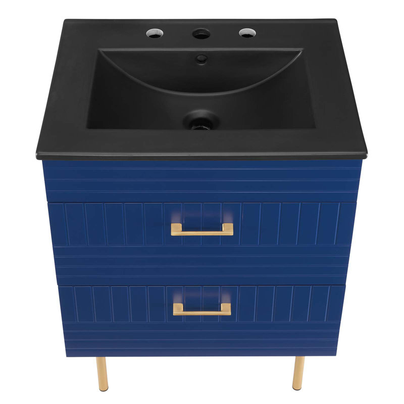 Meuble-lavabo 24 po Day Break par Modway, Bleu