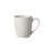  4-Piece Embossed White Stoneware Mug Set