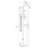 2 Handle Floor Clawfoot Tub Faucet with Diverter-59136852