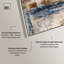 «Layers of Time», ensemble de reproductions d'art encadrées par Art Remedy, cadre argenté, 36 x 45-135342075-135342059