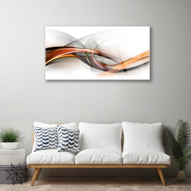 Art Abstract - No Frame Print on Glass