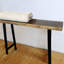 119.9cm Solid Wood Top Console Table