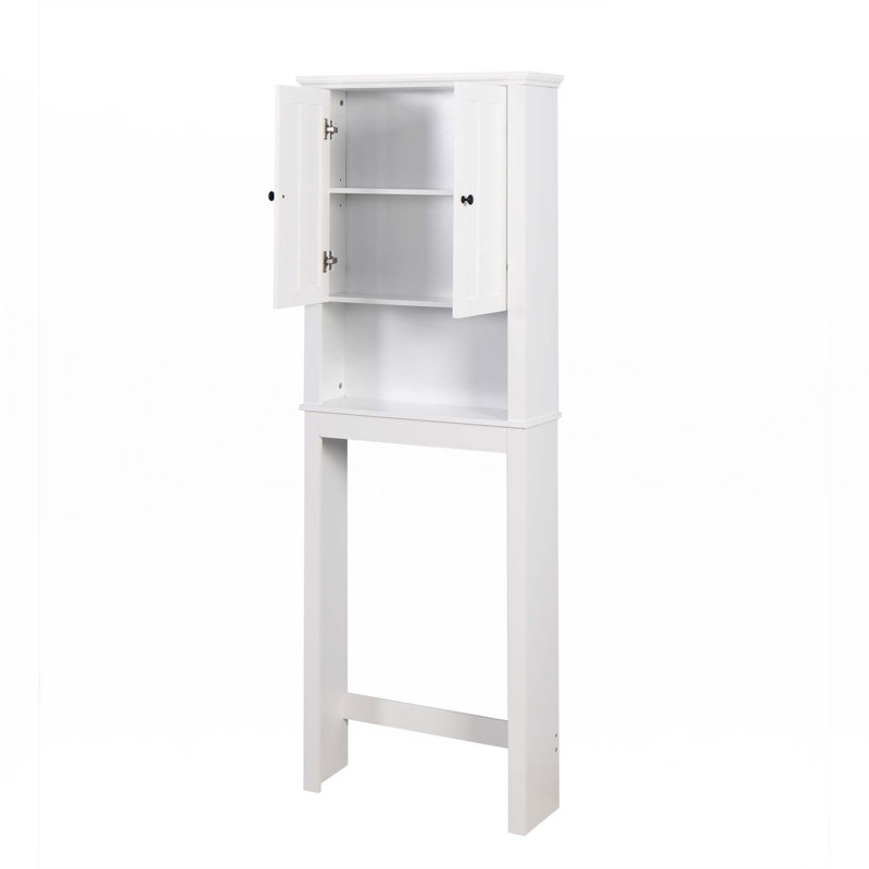 Bathroom Wooden Storage Cabinet Over-The-Toilet