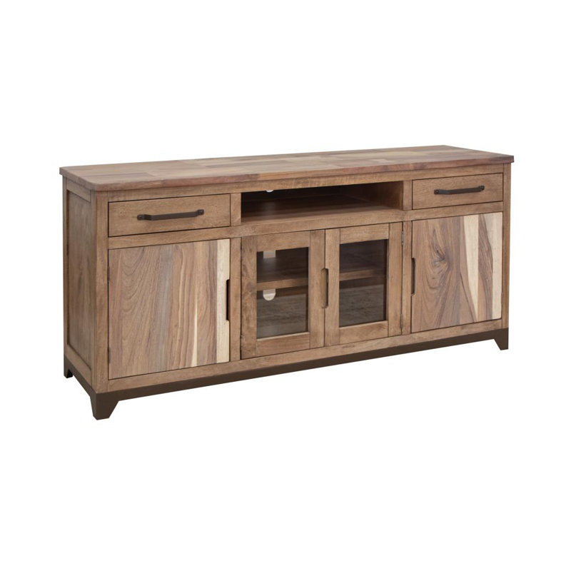 Buffet en bois de parota naturel - 70 po