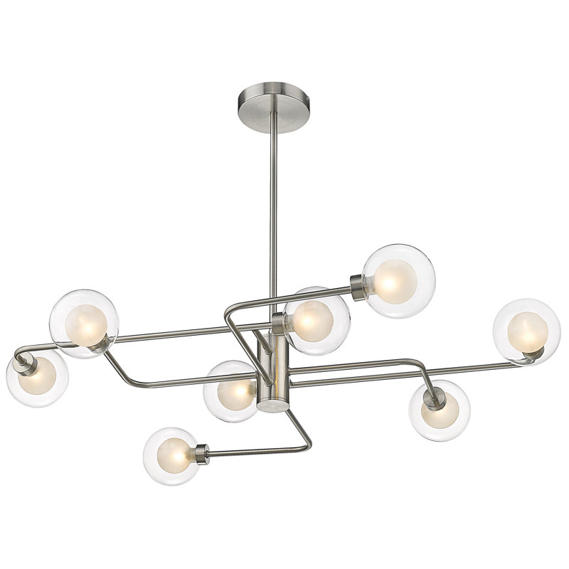 Joellen Glass Semi Flush Mount