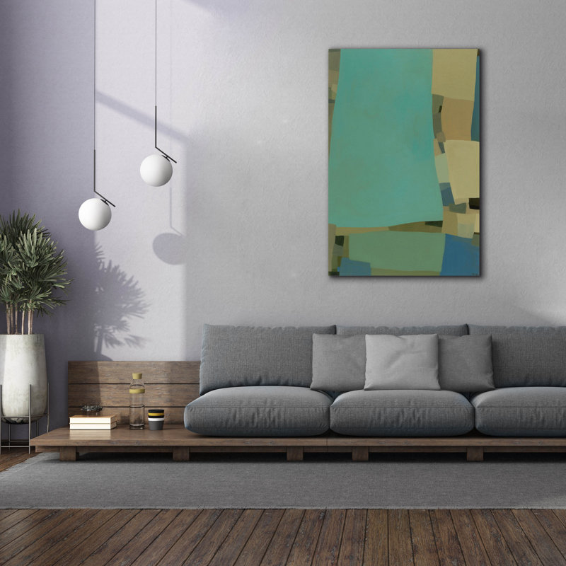 Art mural sur toile Latitude Run® «Arabesque 7» par Tamar Zinna, H 60 po x l 40 po x P 1,5 po