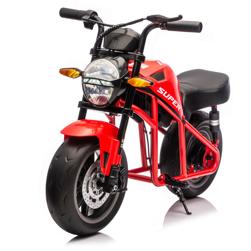 Motocyclette électrique 24V300W Kids Ride On XL, Rouge