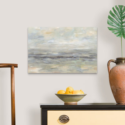 «Stormy Gray Landscape» par Cynthia Coulter, reproduction d'art sur toile