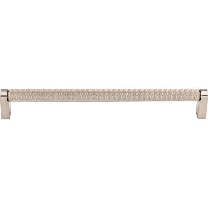 Amwell 8 13/16" Center to Center Bar Pull, Brushed Satin Nickel, Amwell 8 13/16" Center to Center Bar Pull
