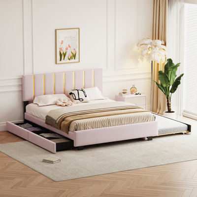 Gio Upholstered Platform Storage Bed -  Everly Quinn, 332889381811455E86A28A66CCC77687