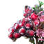 Bouquet de fleurs de baies artificielles rouges avec verdure, fausses tiges florales réalistes pour vase, centre de table de Noël
