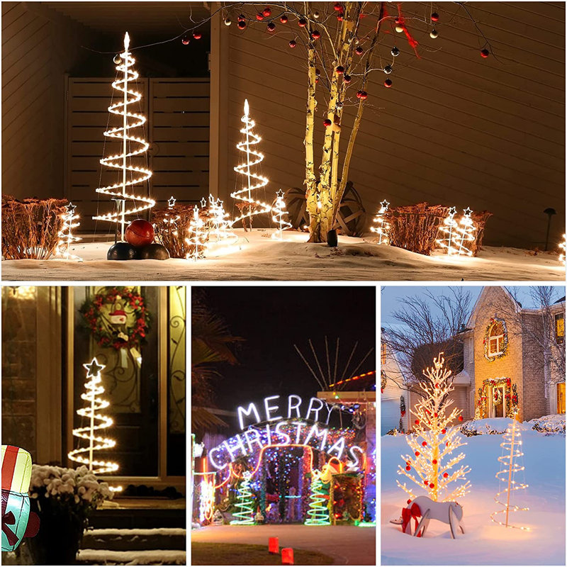 18'' LED String Lights, Blue/Green, 73