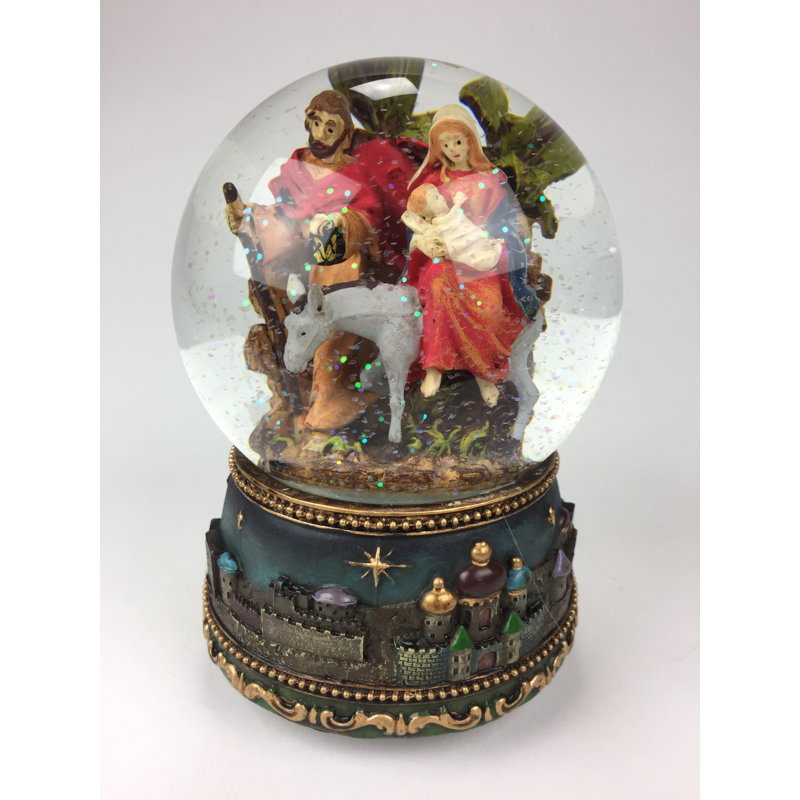 Figurine de lit de bébé à paillettes avec un âne