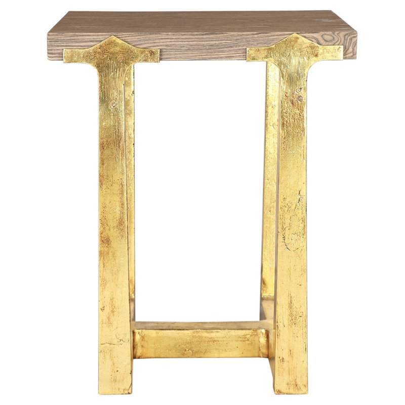 Caesar Solid Wood End Table