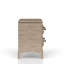 Table de chevet 2 tiroirs avec finition sable