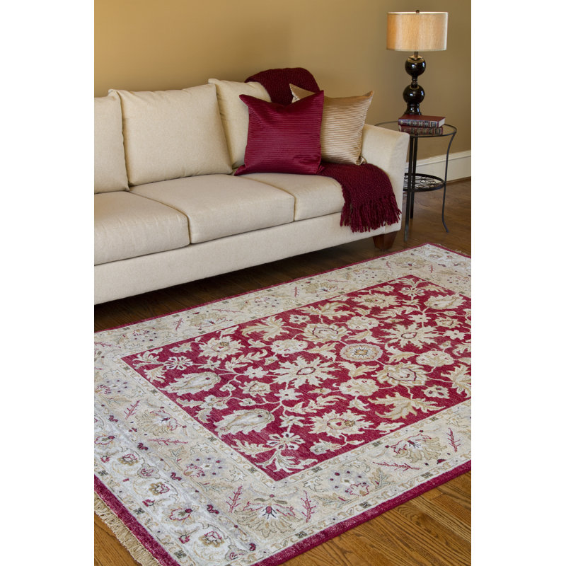 Darmstadt Wool Oriental Indoor Rug, Rectangle 5'6" x 8'6"