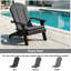 Coussin pour chaise de patio 20 po x 50 po, coussin pour chaise Adirondack avec attaches-1653468798-1831114128