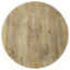 Ensemble de tables basses et de tables d'appoint Diana Natural Mango 2 pièces (seulement avec table basse)