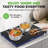 Electric Food Warming Tray - Hot Server Plate with Adjustable Temperature Control Ideal for Buffets, Restaurants, Parties, Events and Home Dinners-114188026