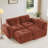 110.7" Upholstered L-Shaped Boneless Sectional With Ottoman-1817936870