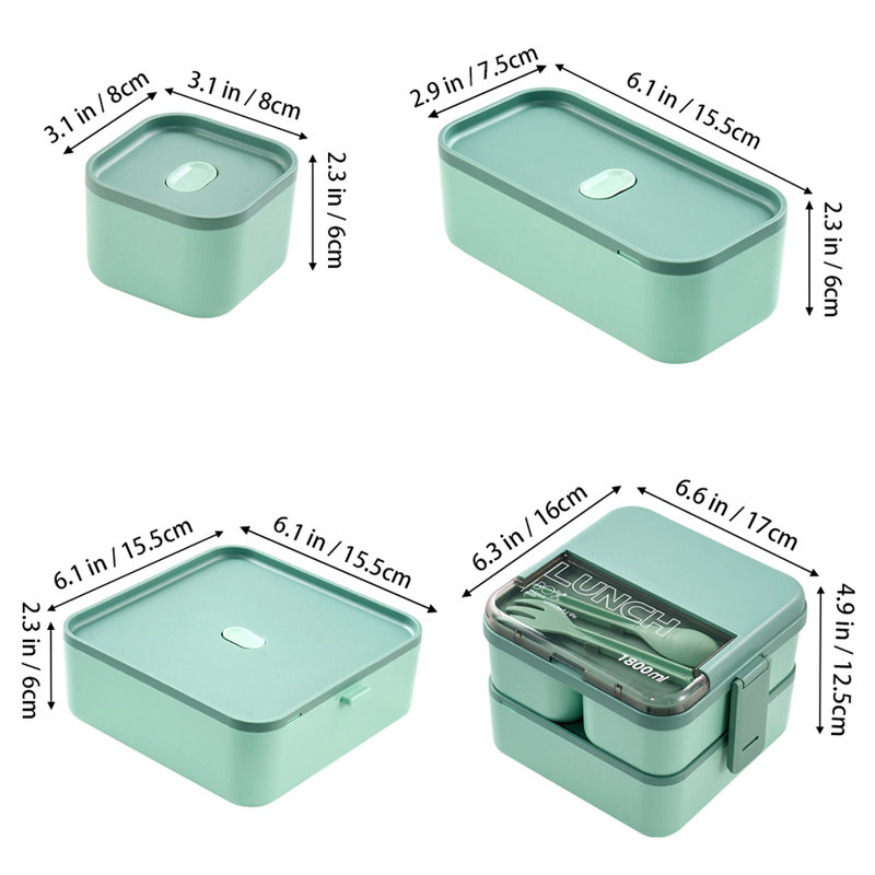 Food Storage Container, Green