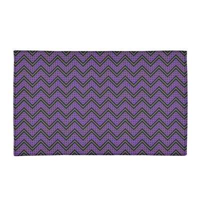 Chenille Chevron Indoor Rug