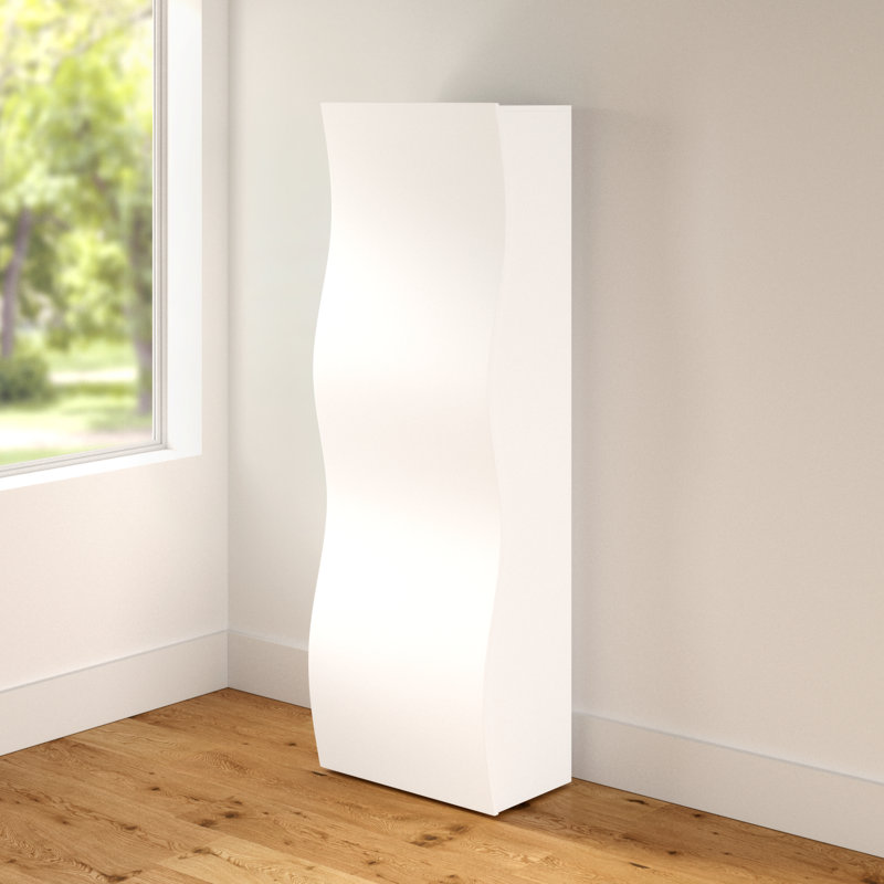 Colbie 1 Door Manufactured Wood Wardrobe