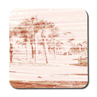 Square 6 Piece Coaster Set