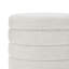 Neroli Upholstered Round Storage Ottoman-114572846