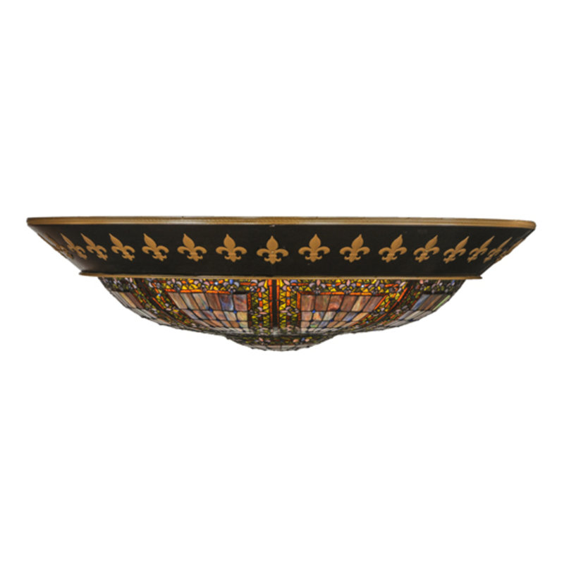 Fleur-de-lis 8 - Light Flush Mount