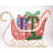 2D Sleigh with Presents Lighted Display