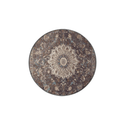 Machine Washable Gray Area Rug