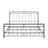 Brookhn Low Profile Open-Frame Metal Standard Bed with Headboard & Footboard-643707677