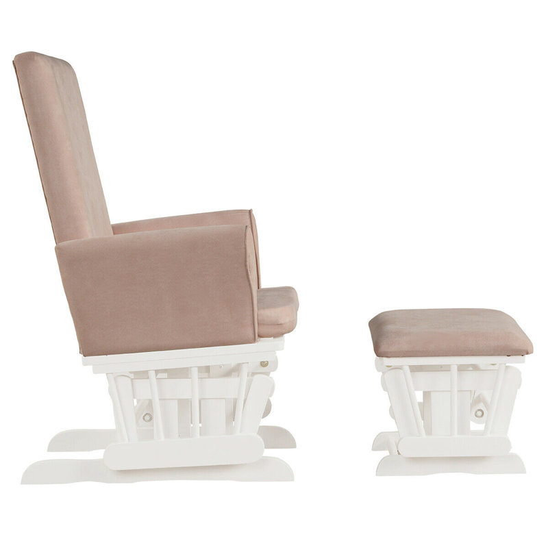 Amsterdam Plastic Rocking Chair, Pink
