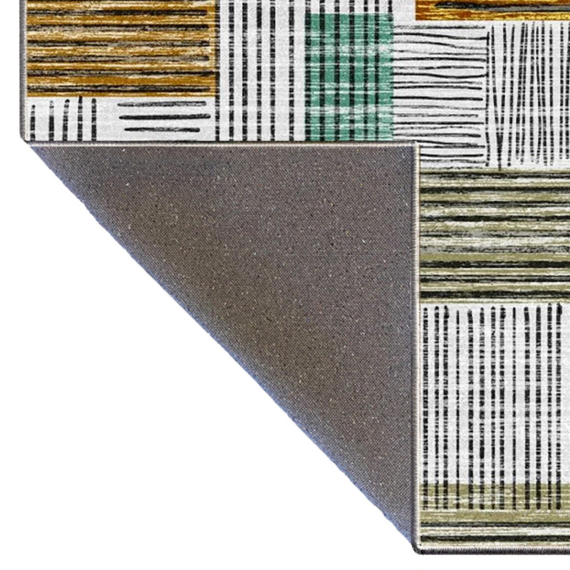 Tapis en coton Casandra, Rectangle 2 pi 7 po x 3 pi 3 po