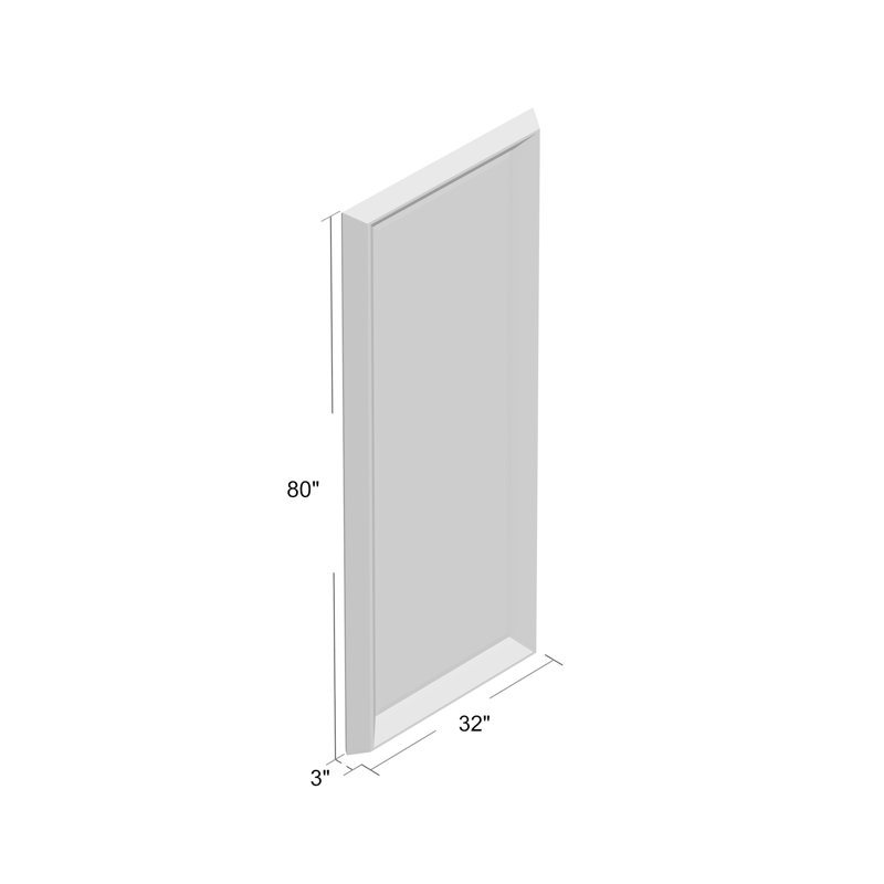 87" Silver Rectangular Full Length Wood Floor Mirror