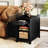 End Table With Charging Station, Narrow Side Table For Living Room, Farmhouse Night Stand For Bedroom, Beside Table With Storage And Drawer For Home-1063502311