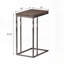 Table à collation avec plateau extensible et structure en forme de U