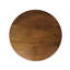 Table basse ronde en bois massif fabriquée à la main