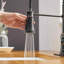 Robinet d'évier de cuisine commercial à poignée simple avec accessoires-60750634