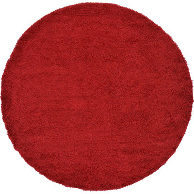 Tapis rouge cerise Angeline