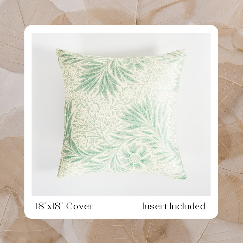 Coussin floral 22 po