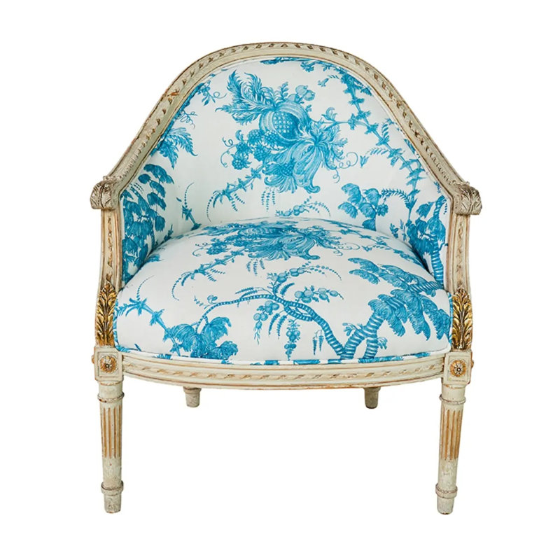 San Cristobal Toile Fabric, Peacock