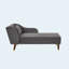 Revêtement en velours de chaise longue Modern-129598774