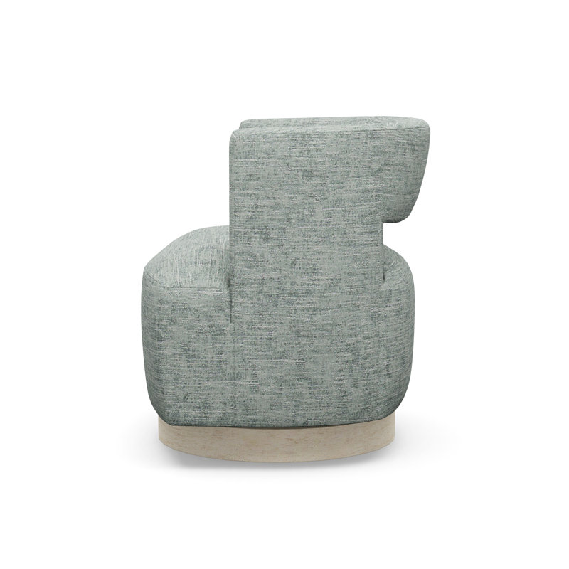 Crystle Swivel Barrel Chair, Sandstone, 9637-49