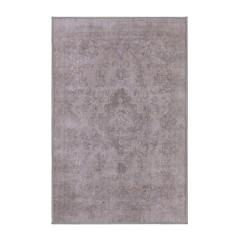 Tapis oriental gris Sherly, Rectangle 2 pi x 4 pi