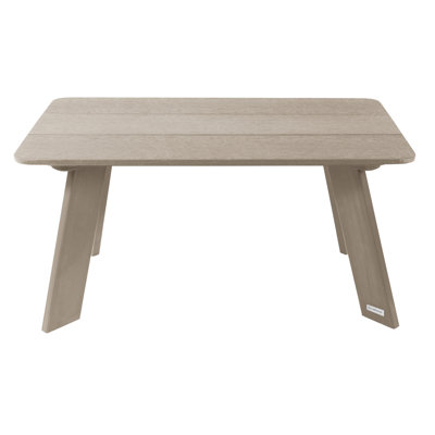 Byrnes 31'' Plastic / Acrylic Outdoor Coffee Table