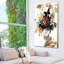 Fleurs antiques (verticales) par Jodi - impression-1503283833-1503283831-1574235401