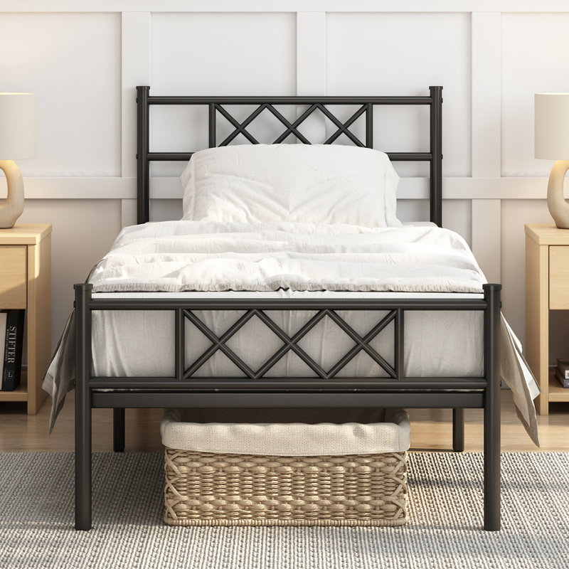 Metal Bed, Single (3')